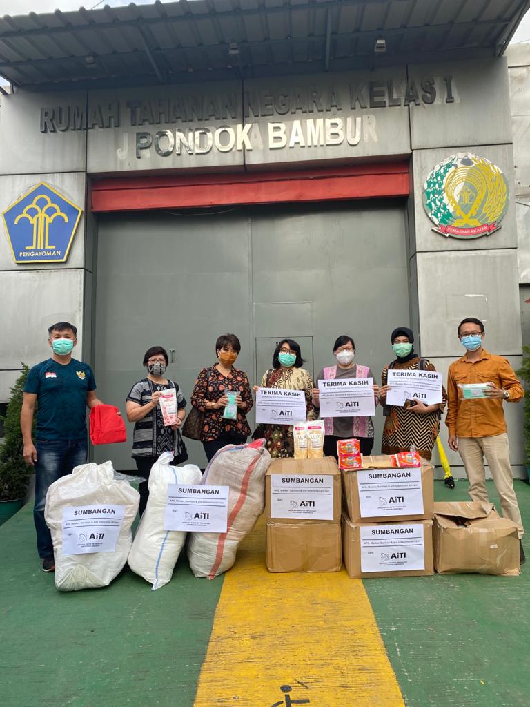 Dokumentasi Bakti Sosial di Rutan Pondok Bambu