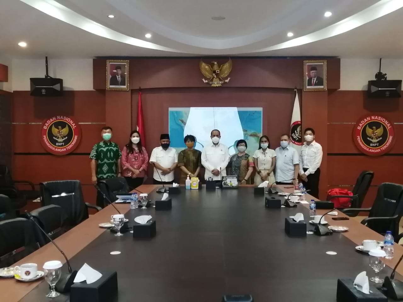Dokumentasi Silaturahim Presidium AiTI ke BNPT